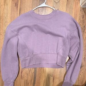 Wild Fable Purple Cropped Sweater